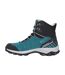 Womens/ladies Leather Waterproof Thermal Hiking Boots Dark Teal Mountain Warehouse-4