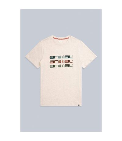 Animal - T-shirt CLASSICO - Homme (Beige) - UTMW890
