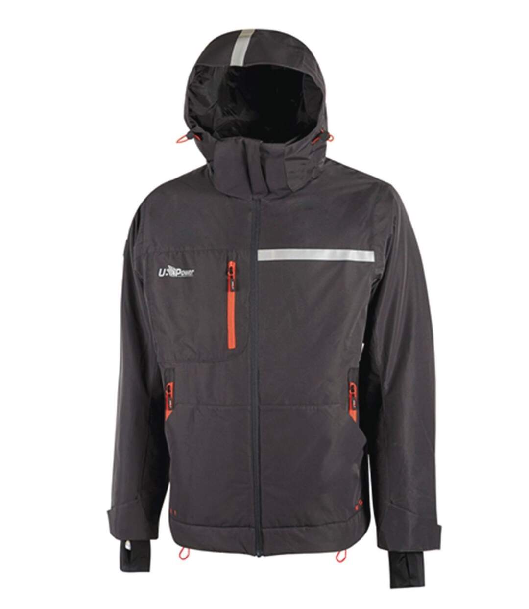 Veste de travail - Homme - UPFU255 - gris asphalte-2