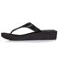 Isotoner Tongs femme à talon 4 cm, tiges larges et perlées-3