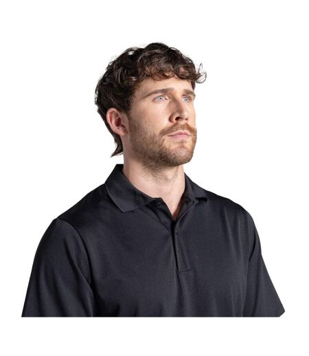 Mens Expert Basecamp Wicking Polo Shirt Black Craghoppers