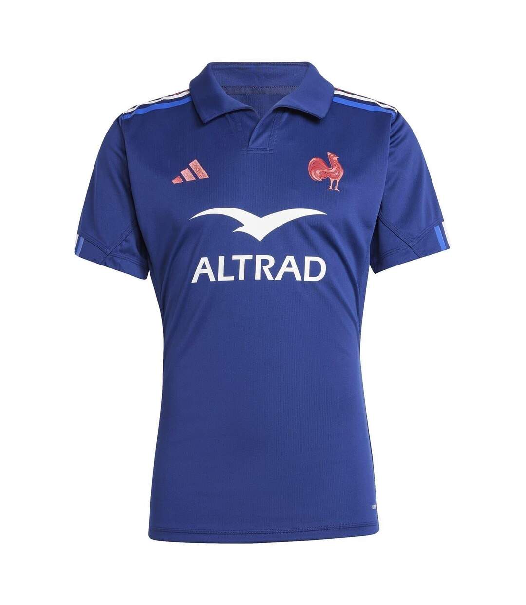 Mens France Ffr Rugby Home Jersey Dark Blue Adidas-2
