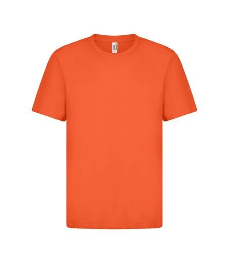 Classic Mens Ringspun Tee Orange Casual