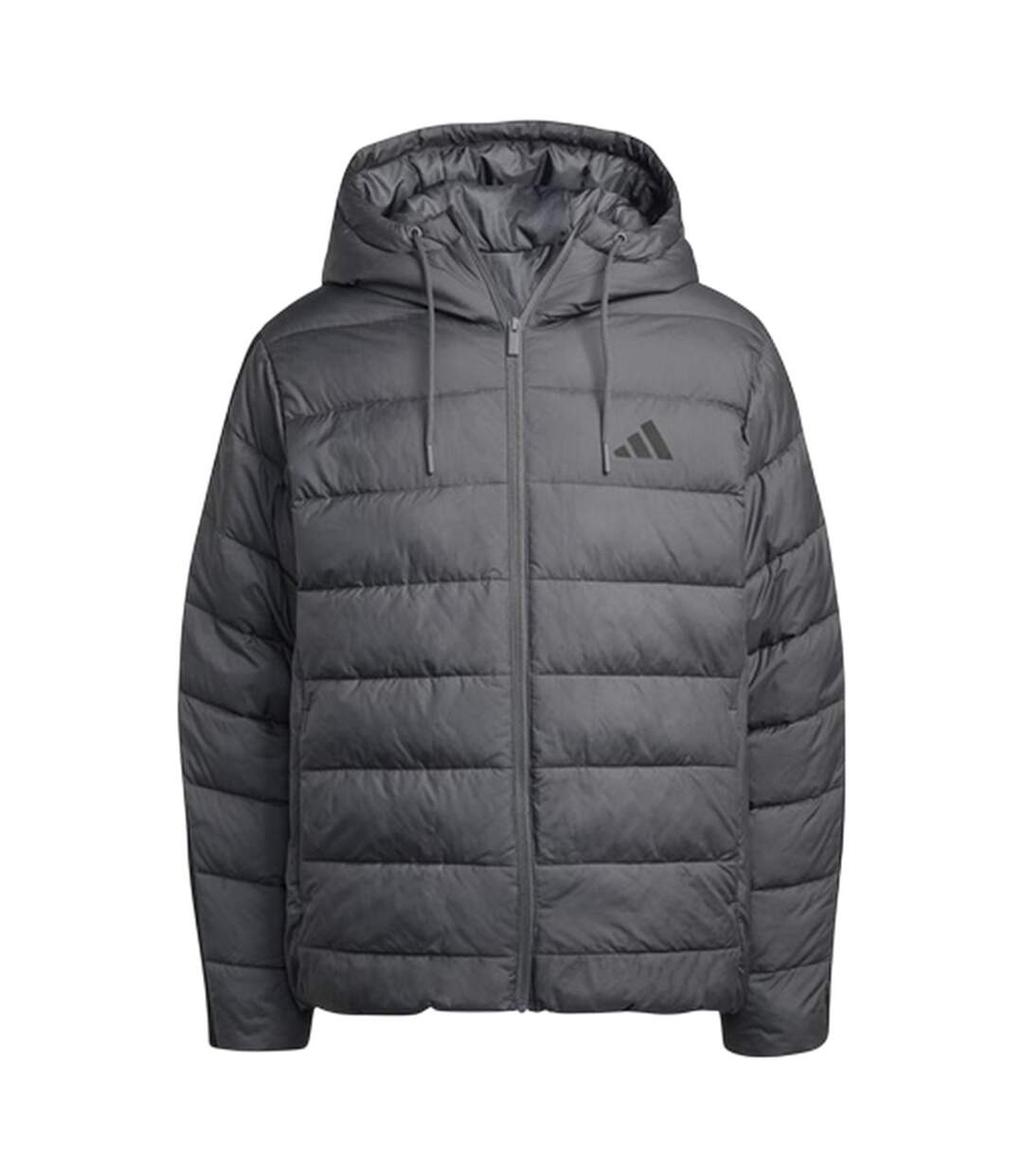Veste À Capuche Homme Gris Noir Adidas-2