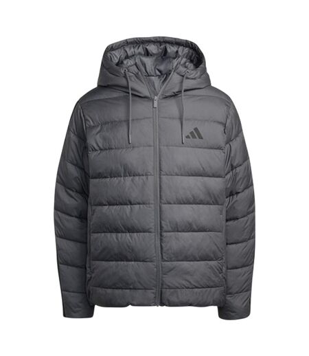 Veste À Capuche Homme Gris Noir Adidas