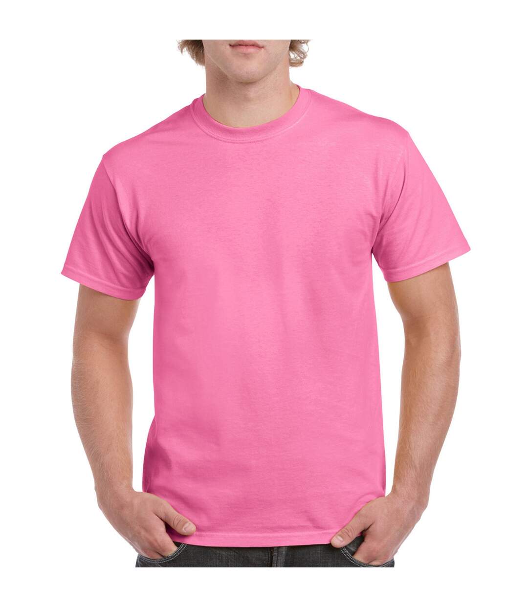 T-shirt Adulte Violet Fuchsia Gildan-1