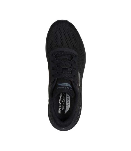 Womens/ladies 2.0 big league arch fit trainers black Skechers