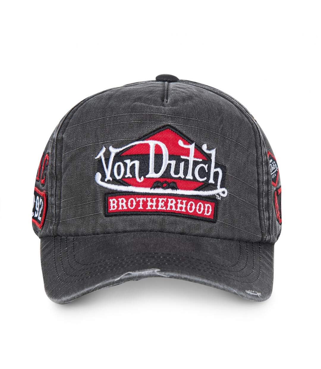 Casquette baseball Von Dutch  Jack BRB Gris-2