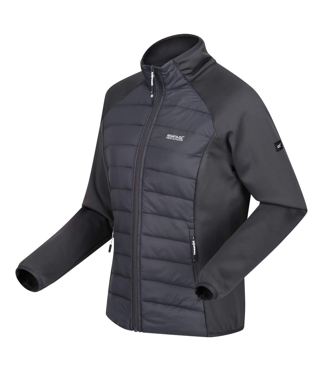 Veste hybride clumber femme gris phoque Regatta-3