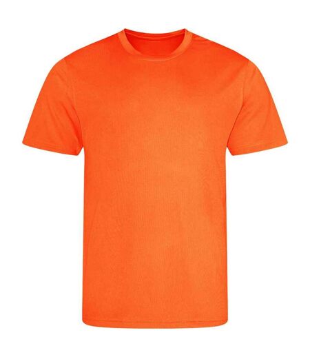 Mens t-shirt electric orange AWDis Cool