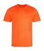 Mens t-shirt electric orange AWDis Cool