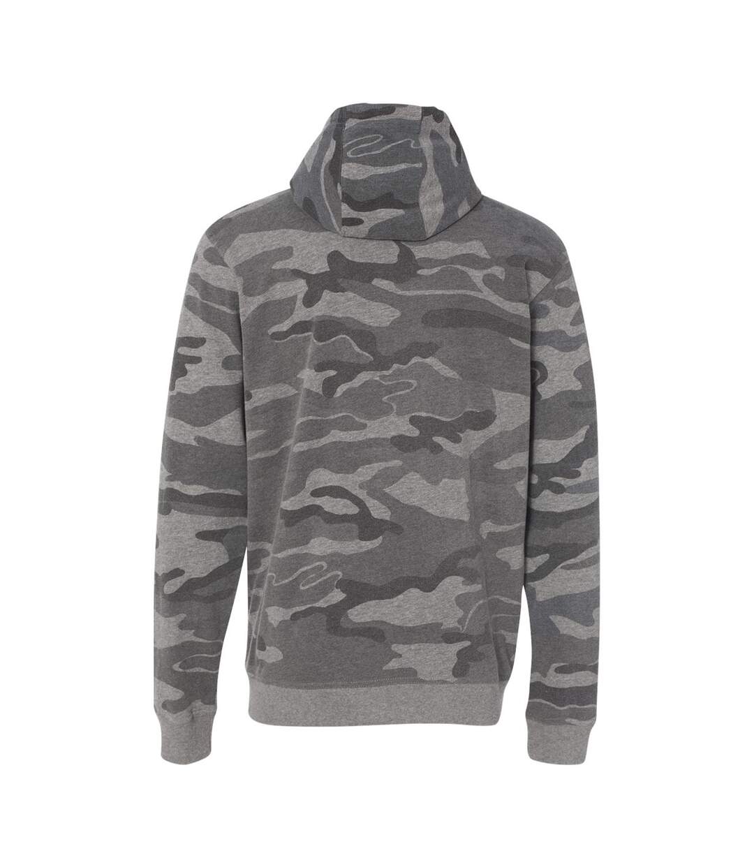 Sweat À Capuche Motif/style Camouflage Adulte Noir Burnside-2