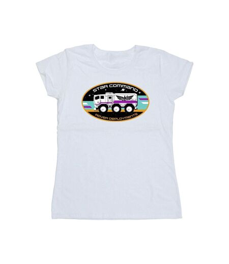 Disney T-shirt en coton Femme/Ladies Lightyear Rover Deployment (Blanc) - UTBI29014