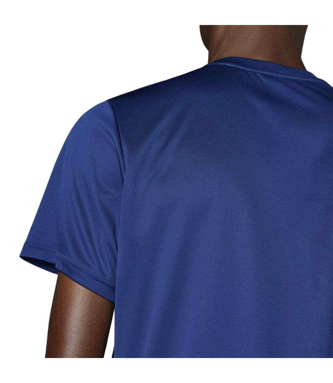 T-shirt Run It Homme Bleu Foncé Adidas-4