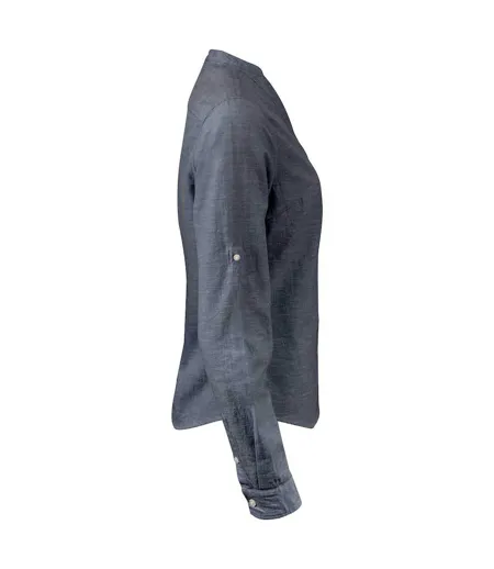 Chemisier Townsend Femme Bleu Marine James Harvest