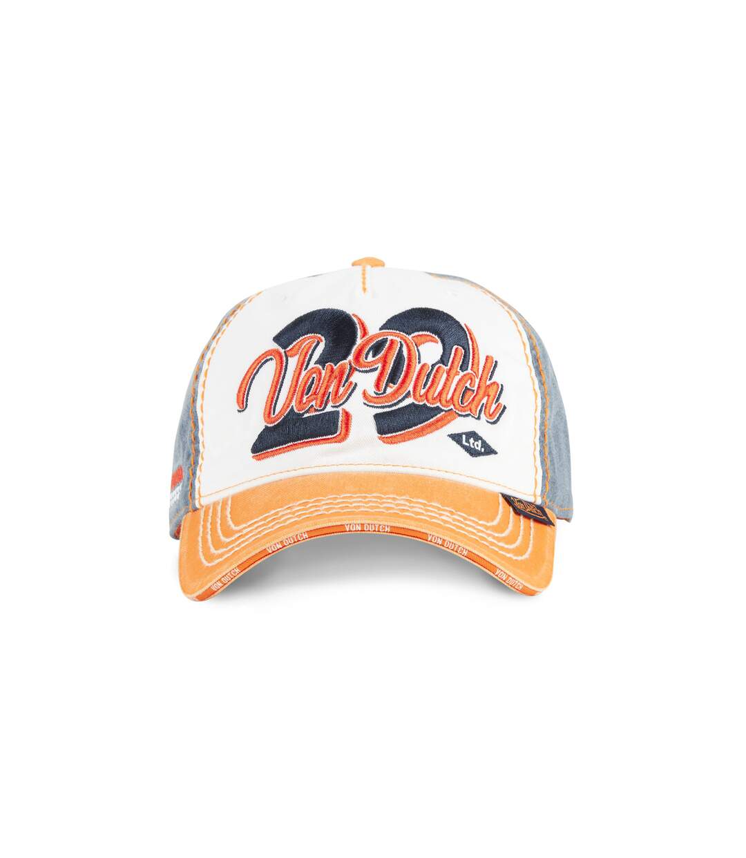 Casquette baseball en sergé de coton Retro Twenty Vondutch-2