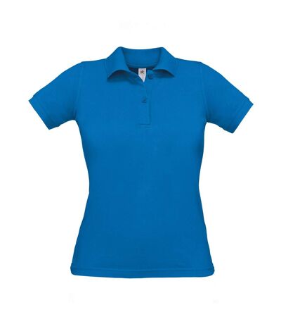 B&C Womens/Ladies Safran Pure Polo Shirt (Royal Blue) - UTRW9552