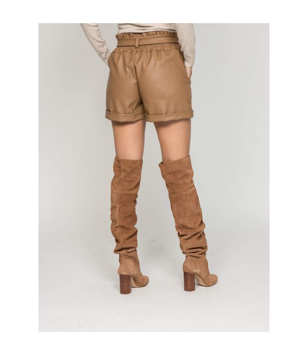 Short similicuir XATEN - Dona X Lisa-2