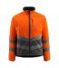Veste Polaire Safe Supreme Homme Orange Fluo Anthracite Foncé Mascot-1