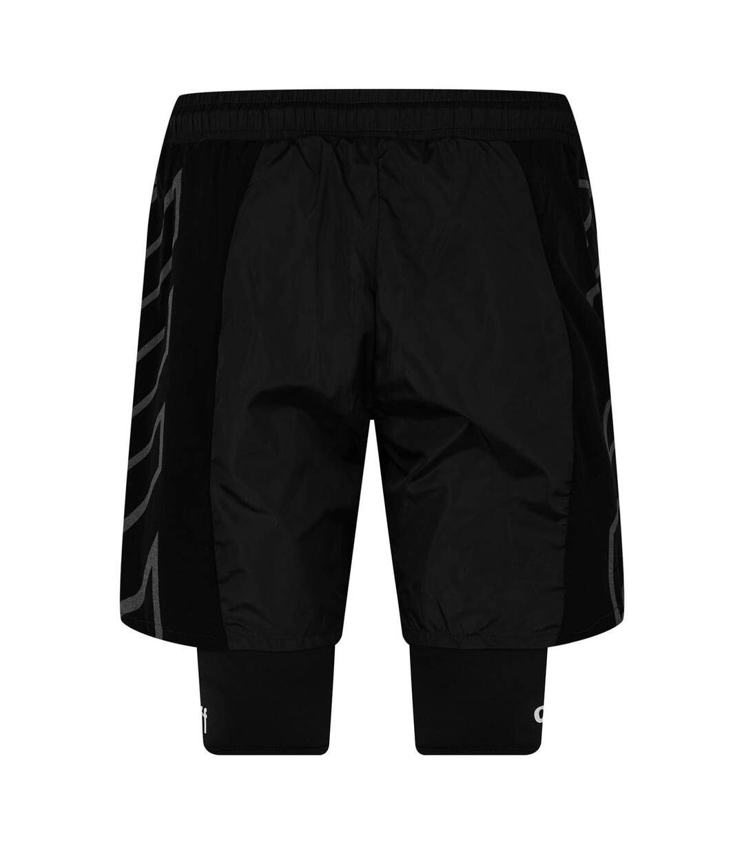 Mens Diag Arrow Shorts Black Off White-2