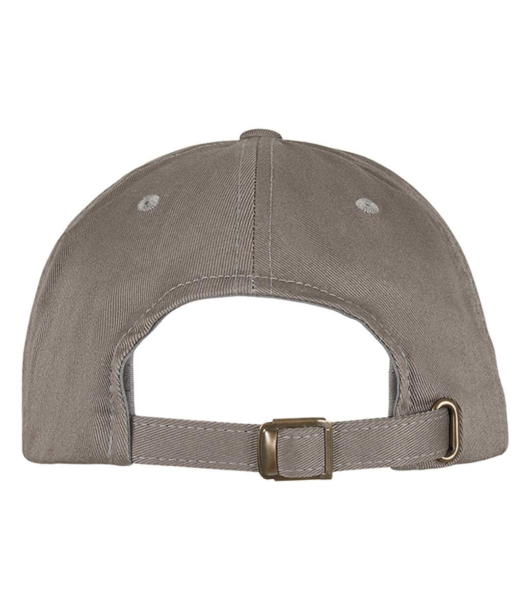 Casquette flexfit gris pâle Yupoong-2