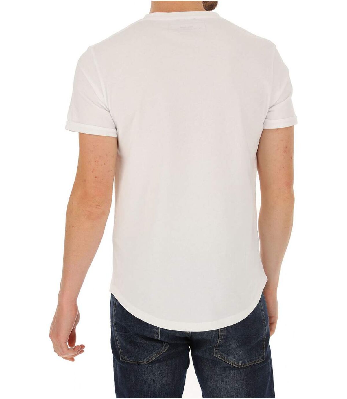 Tee shirt en coton à logo velvet  -  Balmain - Homme