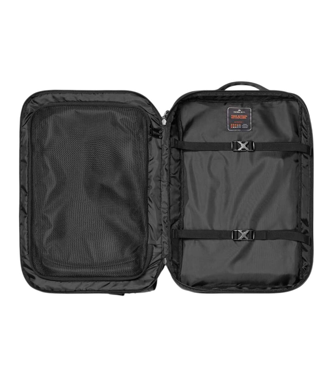 Sac À Dos Voyage Taille Unique Noir Nordic Drift-4