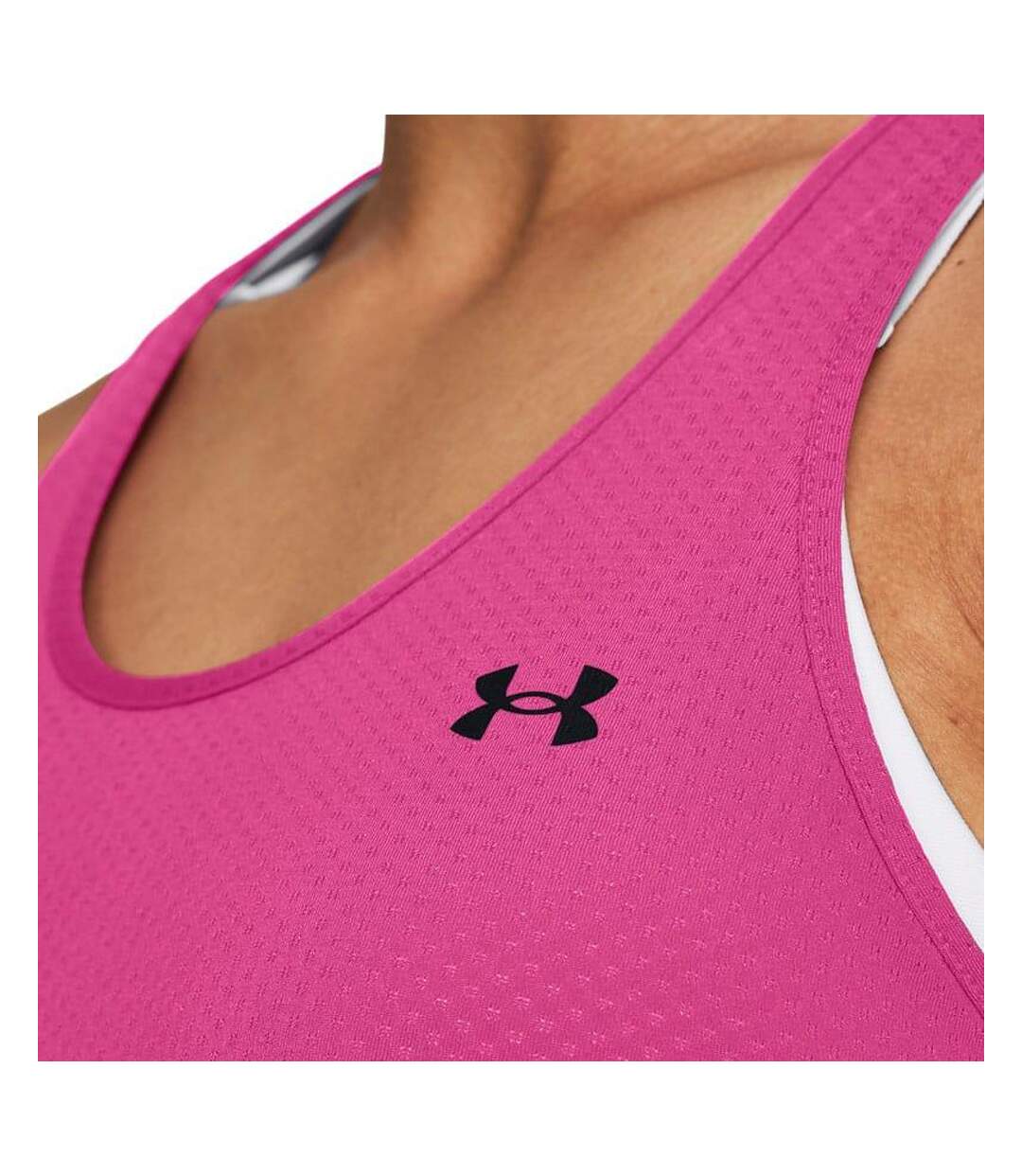 Débardeur armour femme rose Under Armour-3