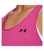Débardeur armour femme rose Under Armour-3