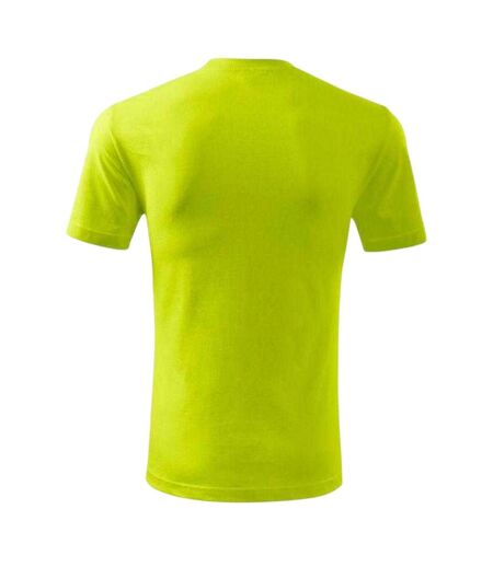 T-shirt Classic New Homme Vert Clair Malfini