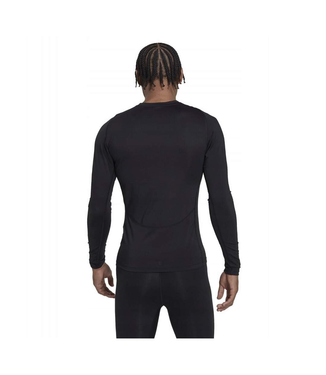 T-shirt Manches Longues Techfit Homme Noir Adidas-2
