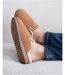 Isotoner Chaussons Mules homme ultra confortables, en suédine, semelle crantée-2