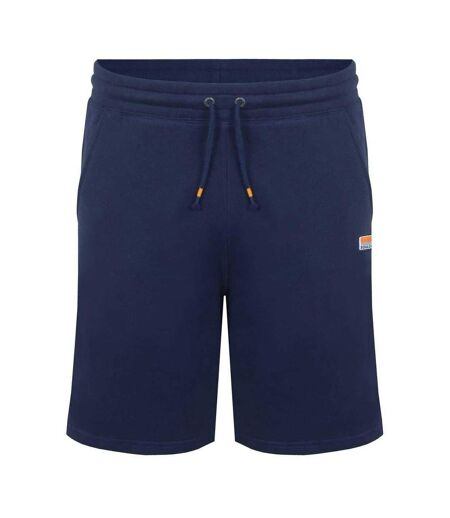 Mens Cotton Blend Sweat Shorts Navy SoulCal