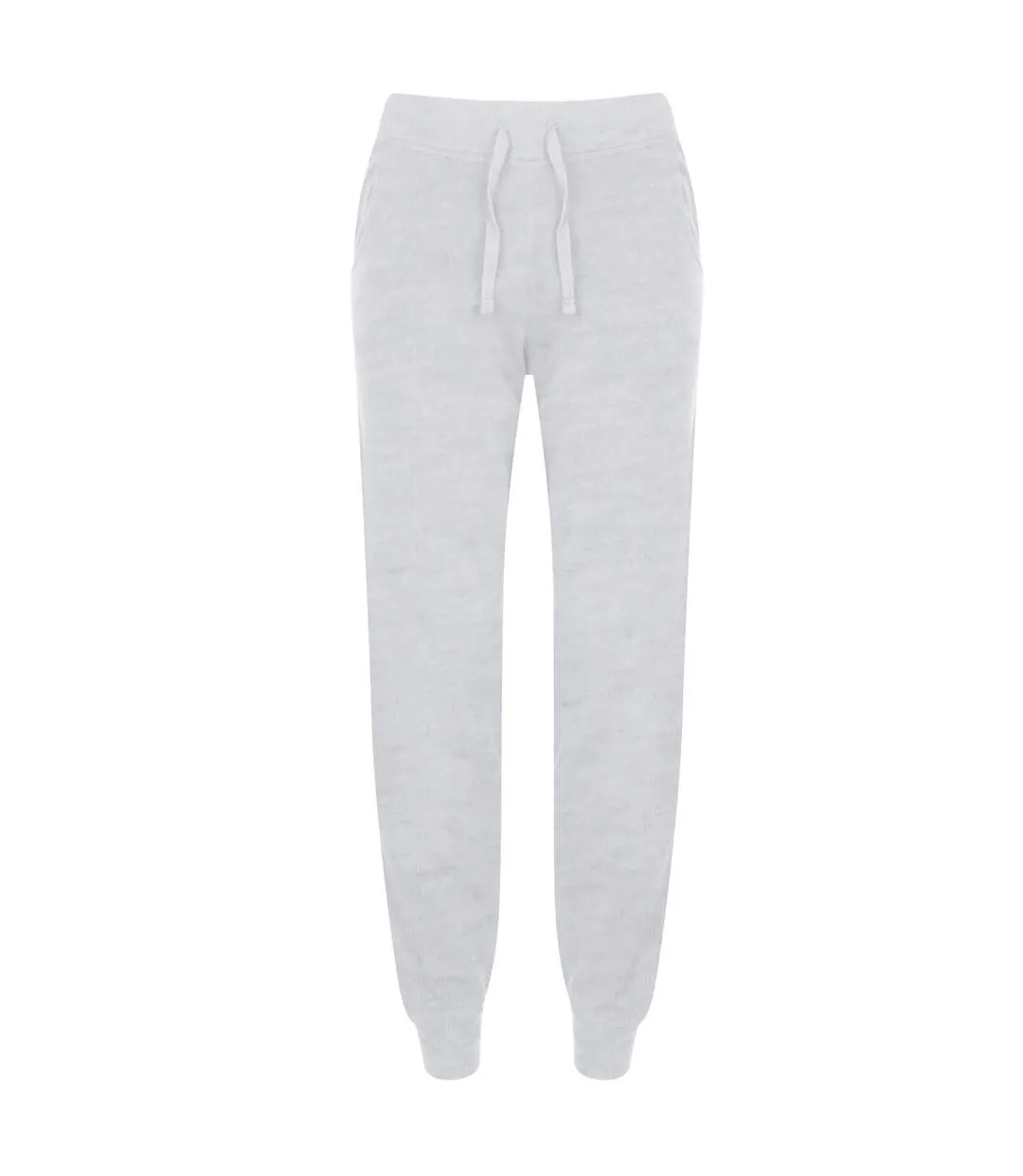 Skinnifit Womens/Ladies Slim Cuffed Jogging Bottoms/Trousers (Heather Grey) - UTRW4733-2