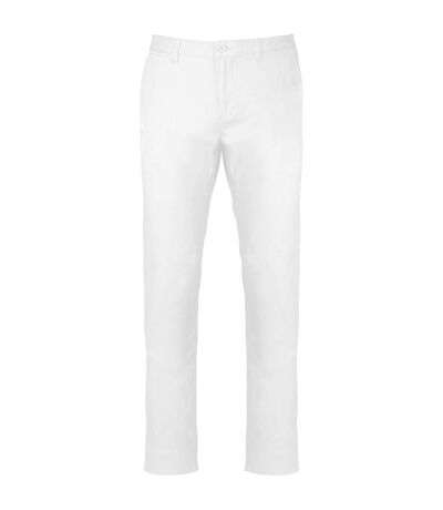 Kariban Mens Chino Trousers (White) - UTPC3408