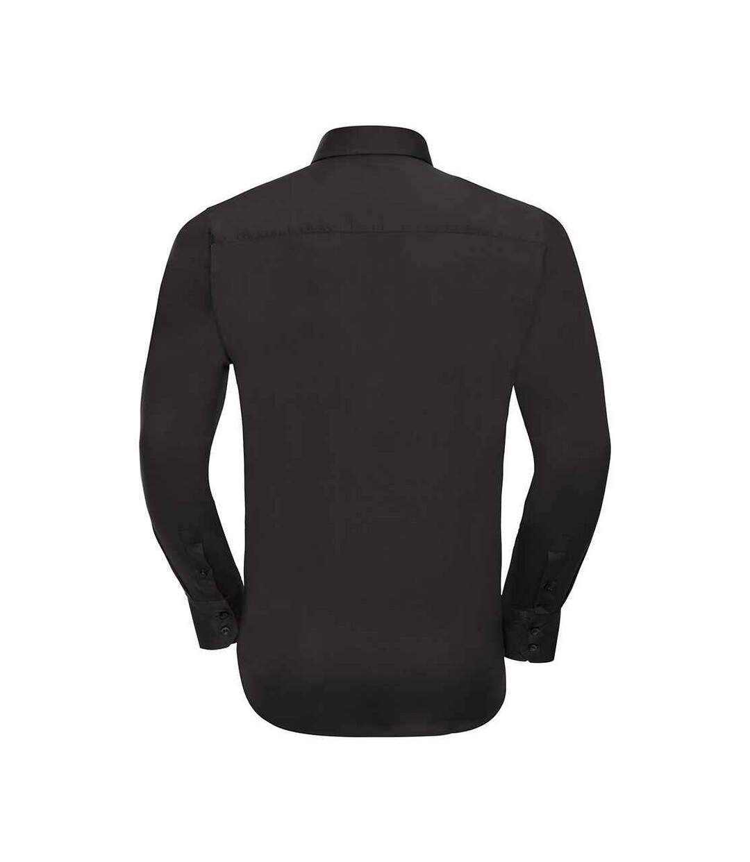 Chemise homme noir Russell Collection Russell Collection