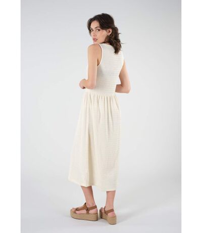 Robe midi unie ARIA
