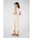 Robe midi unie ARIA-1