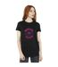 Disney Femme/Ladies Villains Poison Apple Cotton Boyfriend T-Shirt (Noir) - UTBI47137-2