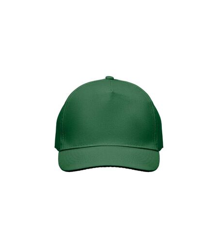 Sunny 5 Panel Baseball Cap Dark Green MidOcean
