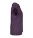 T-shirt Femme Violet Foncé Build Your Brand-3