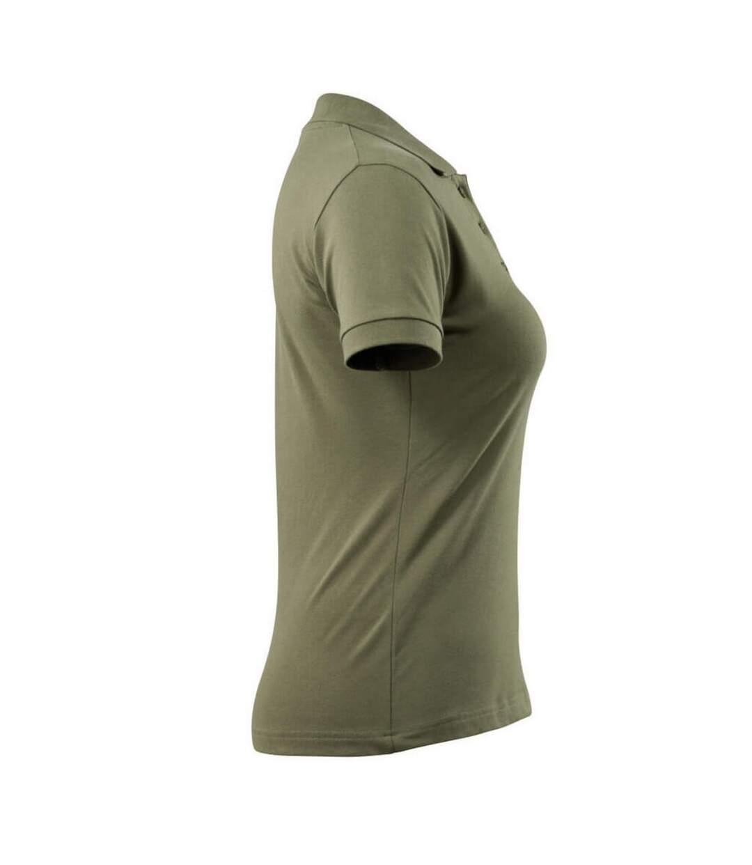 Womens/ladies Grasse Crossover Polo Shirt Moss Green Mascot-4