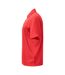 Mens Pique Polo Shirt Red Projob-3