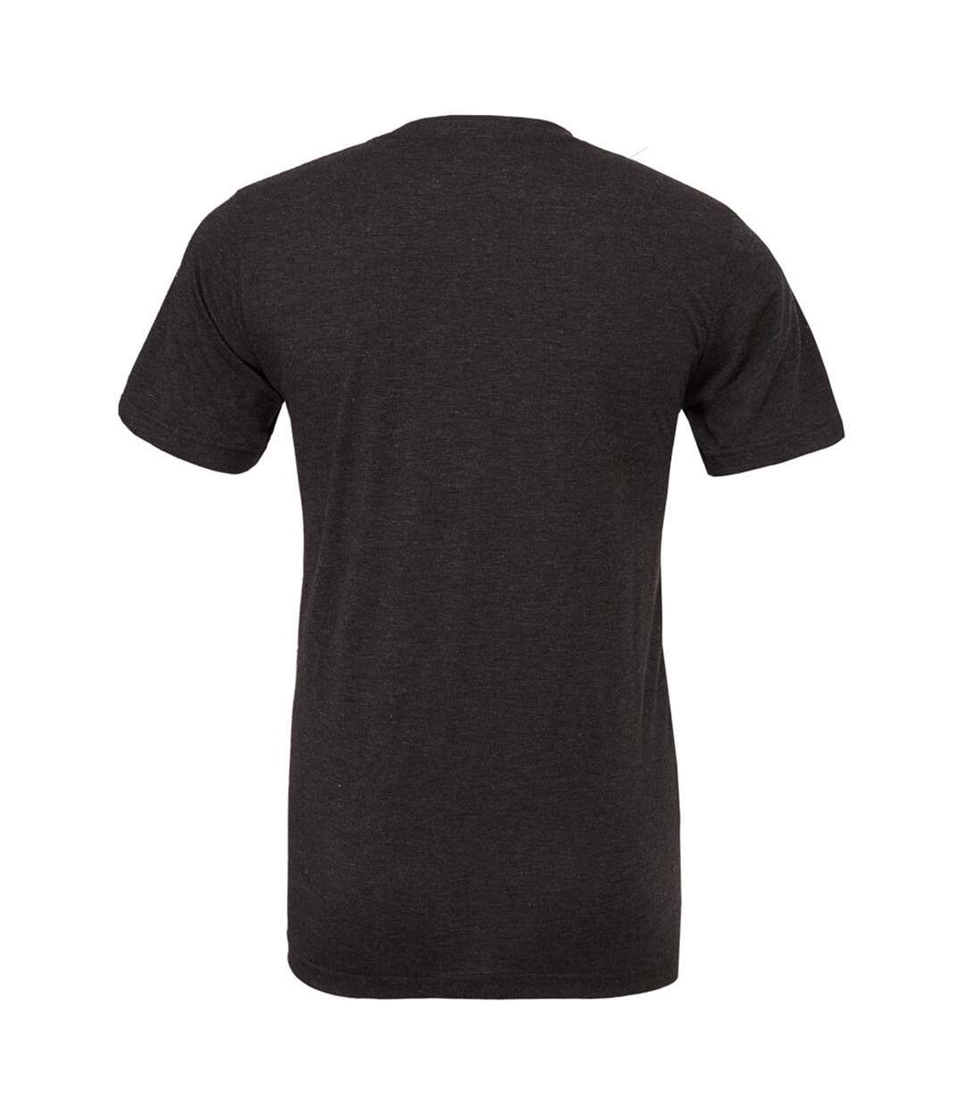 Canvas T-shirt À Manches Courtes Homme Gris Foncé Bella + Canvas-2