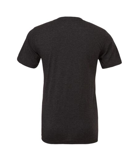 Canvas T-shirt À Manches Courtes Homme Gris Foncé Bella + Canvas