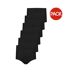 Pack Of 6  Womens/ladies Briefs  Black Harte & Soul-2