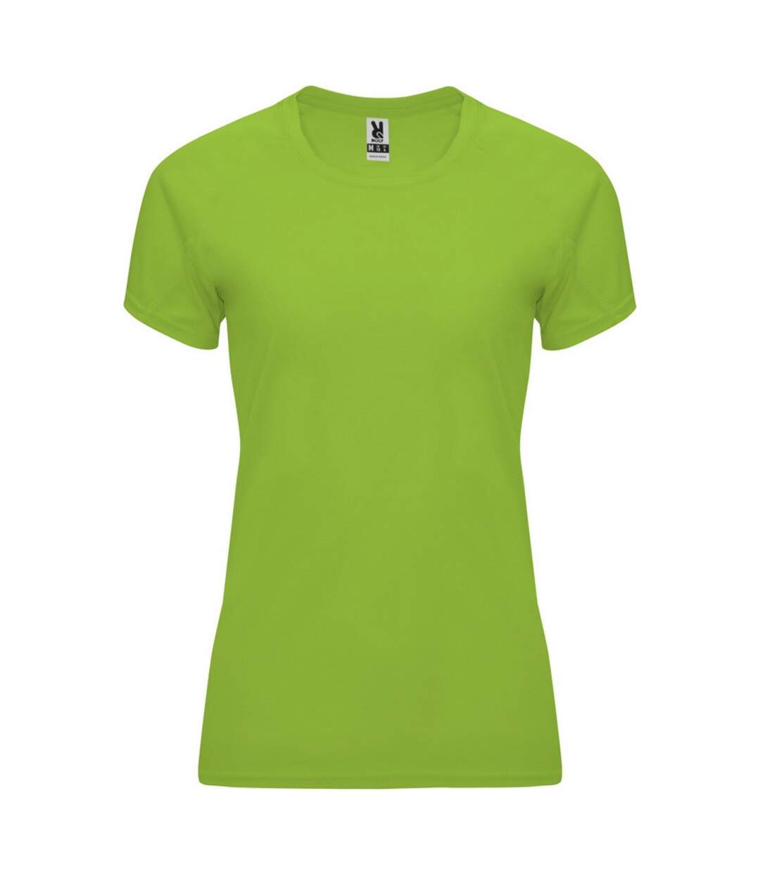 T-shirt bahrain femme vert clair Roly