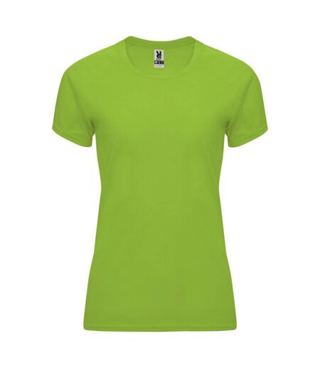 T-shirt bahrain femme vert clair Roly