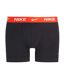 Boxers homme noir / orange / violet Nike-2