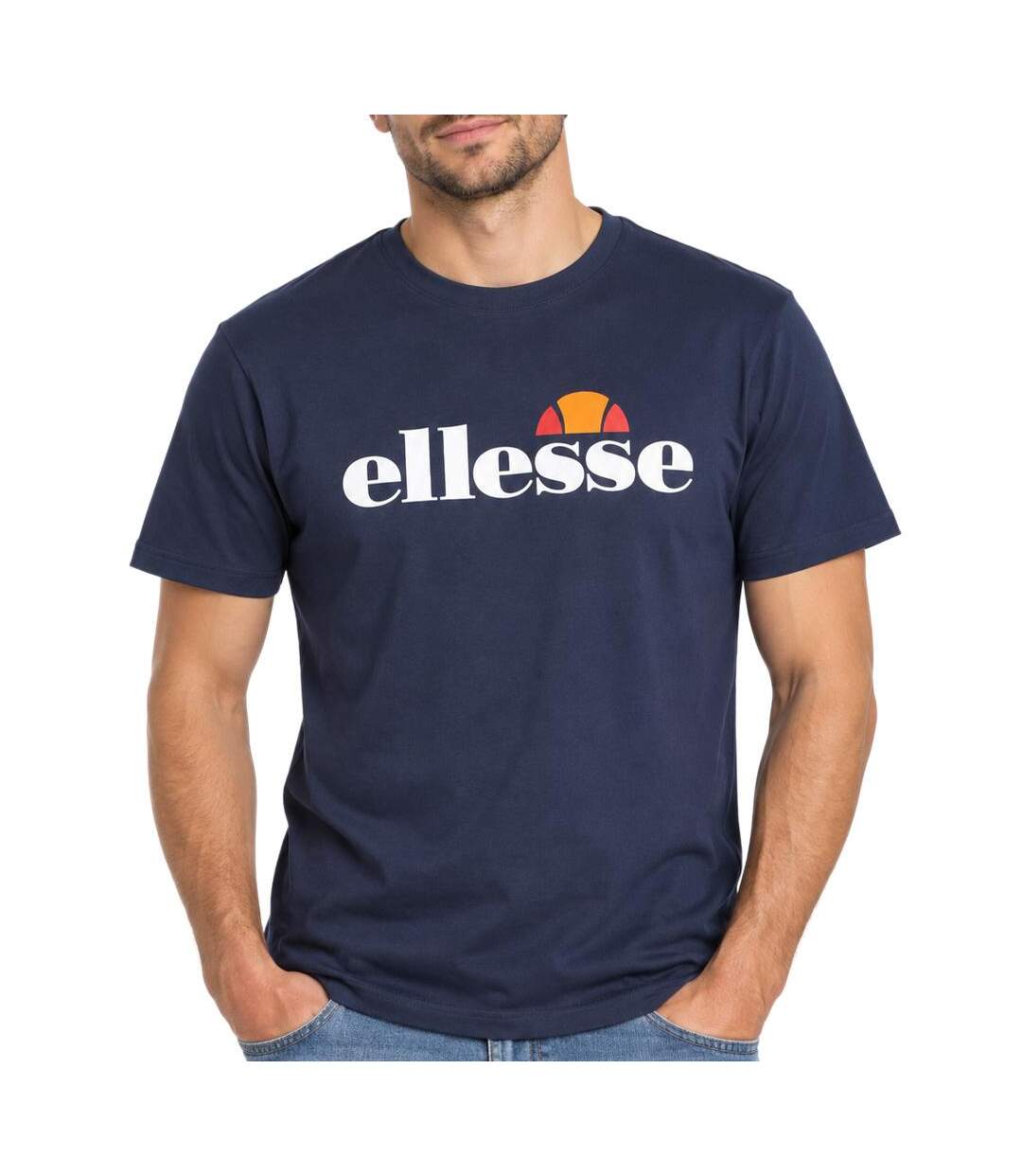 T-Shirt marine homme ellesse sop2-1